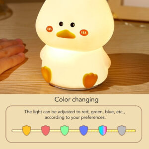 چراغ خواب اتاق کودک مدل جوجه سیلیکونی کد 315